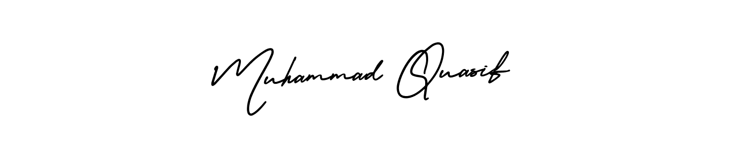 This is the best signature style for the Muhammad Quasif name. Also you like these signature font (AmerikaSignatureDemo-Regular). Mix name signature. Muhammad Quasif signature style 3 images and pictures png