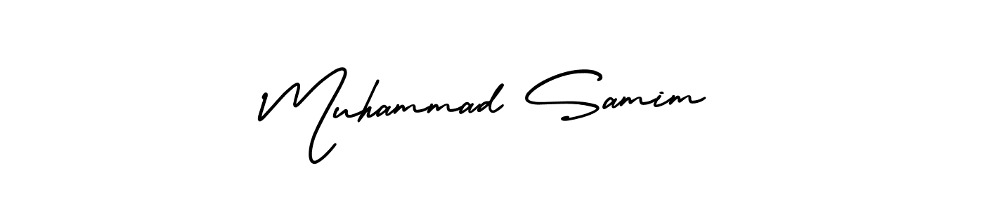 Make a beautiful signature design for name Muhammad Samim. Use this online signature maker to create a handwritten signature for free. Muhammad Samim signature style 3 images and pictures png