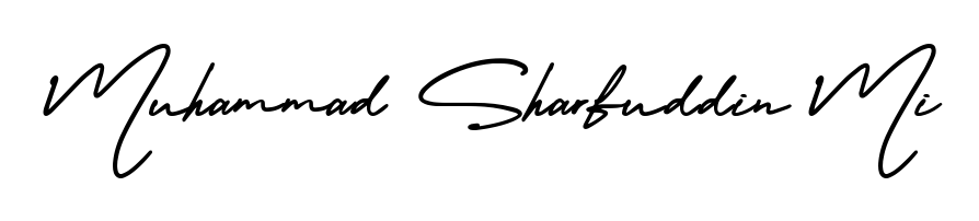 Elevate your brand with a stunning Muhammad Sharfuddin Mi eSignature. The AmerikaSignatureDemo-Regular style provides a balanced, flowing aesthetic for everyday signing. Muhammad Sharfuddin Mi signature style 3 images and pictures png