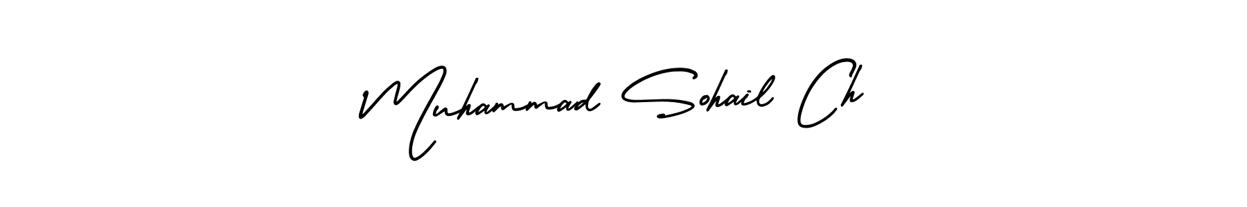 Also we have Muhammad Sohail Ch name is the best signature style. Create professional handwritten signature collection using AmerikaSignatureDemo-Regular autograph style. Muhammad Sohail Ch signature style 3 images and pictures png