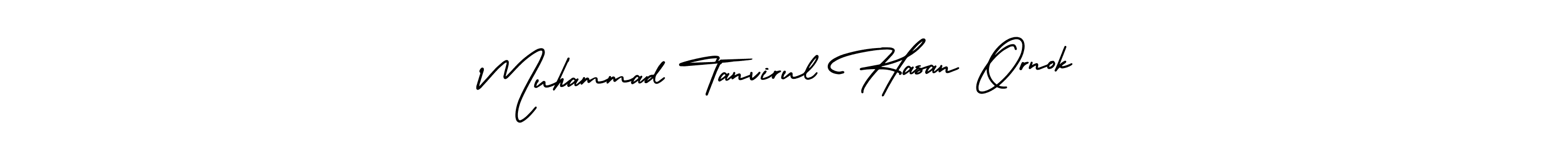 Make a beautiful signature design for name Muhammad Tanvirul Hasan Ornok. Use this online signature maker to create a handwritten signature for free. Muhammad Tanvirul Hasan Ornok signature style 3 images and pictures png
