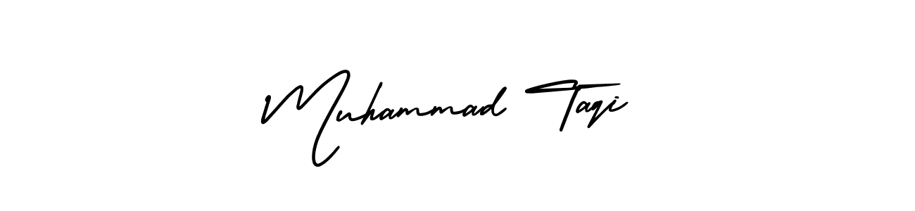 Also we have Muhammad Taqi name is the best signature style. Create professional handwritten signature collection using AmerikaSignatureDemo-Regular autograph style. Muhammad Taqi signature style 3 images and pictures png