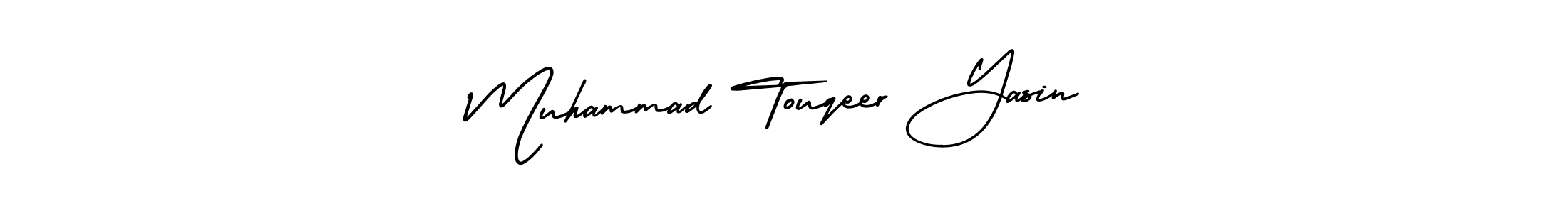 Best and Professional Signature Style for Muhammad Touqeer Yasin. AmerikaSignatureDemo-Regular Best Signature Style Collection. Muhammad Touqeer Yasin signature style 3 images and pictures png