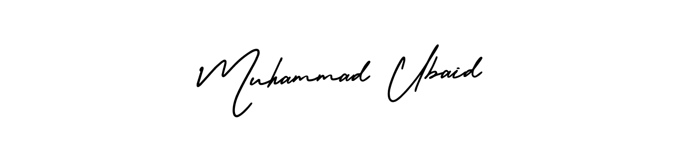 AmerikaSignatureDemo-Regular is a professional signature style that is perfect for those who want to add a touch of class to their signature. It is also a great choice for those who want to make their signature more unique. Get Muhammad Ubaid name to fancy signature for free. Muhammad Ubaid signature style 3 images and pictures png