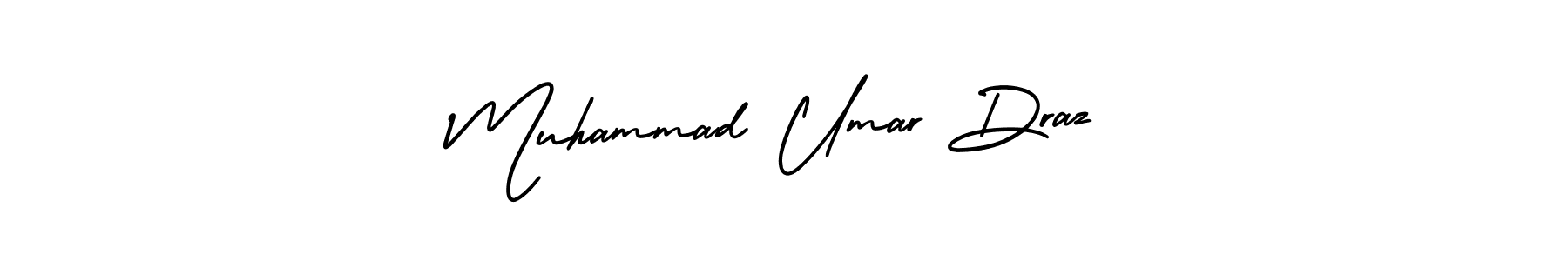 Check out images of Autograph of Muhammad Umar Draz name. Actor Muhammad Umar Draz Signature Style. AmerikaSignatureDemo-Regular is a professional sign style online. Muhammad Umar Draz signature style 3 images and pictures png