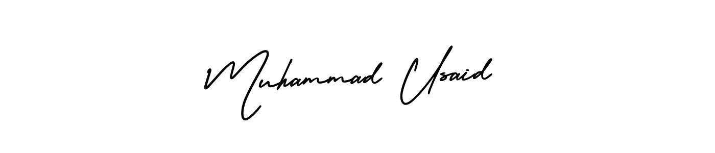 Make a beautiful signature design for name Muhammad Usaid. Use this online signature maker to create a handwritten signature for free. Muhammad Usaid signature style 3 images and pictures png