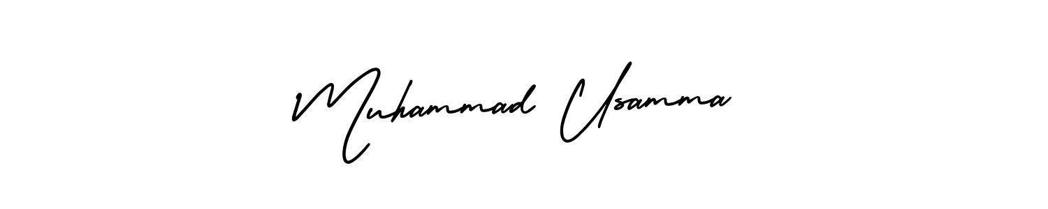 How to make Muhammad Usamma signature? AmerikaSignatureDemo-Regular is a professional autograph style. Create handwritten signature for Muhammad Usamma name. Muhammad Usamma signature style 3 images and pictures png