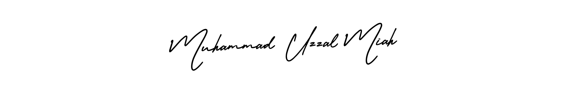 Muhammad Uzzal Miah stylish signature style. Best Handwritten Sign (AmerikaSignatureDemo-Regular) for my name. Handwritten Signature Collection Ideas for my name Muhammad Uzzal Miah. Muhammad Uzzal Miah signature style 3 images and pictures png