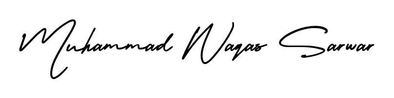 Enhance your business communications with Muhammad Waqas Sarwar signature in AmerikaSignatureDemo-Regular lettering. Clean, modern, and universally compatible. Muhammad Waqas Sarwar signature style 3 images and pictures png