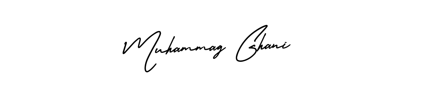 Best and Professional Signature Style for Muhammag Ghani. AmerikaSignatureDemo-Regular Best Signature Style Collection. Muhammag Ghani signature style 3 images and pictures png