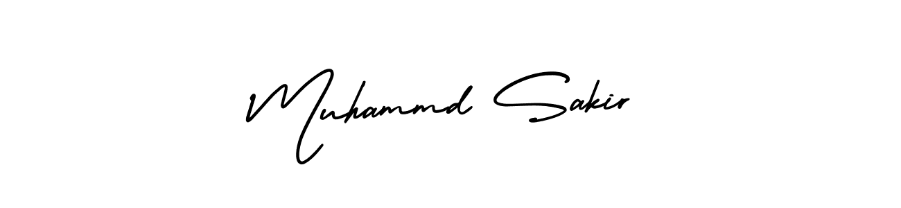 Design your own signature with our free online signature maker. With this signature software, you can create a handwritten (AmerikaSignatureDemo-Regular) signature for name Muhammd Sakir. Muhammd Sakir signature style 3 images and pictures png