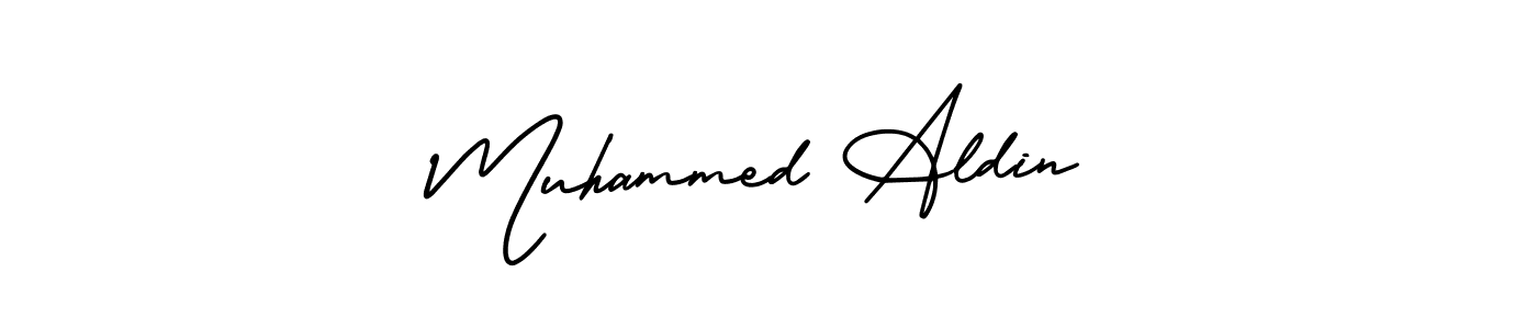 if you are searching for the best signature style for your name Muhammed Aldin. so please give up your signature search. here we have designed multiple signature styles  using AmerikaSignatureDemo-Regular. Muhammed Aldin signature style 3 images and pictures png