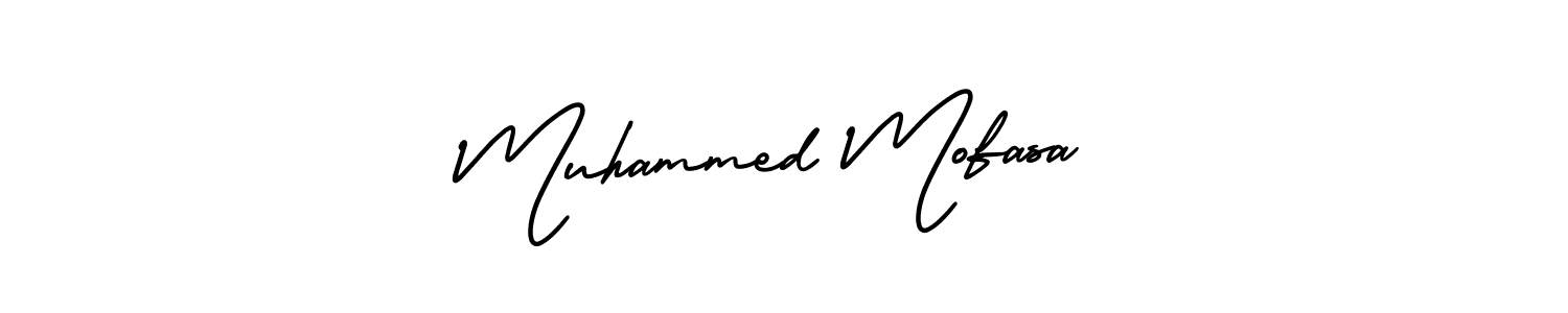 Design your own signature with our free online signature maker. With this signature software, you can create a handwritten (AmerikaSignatureDemo-Regular) signature for name Muhammed Mofasa. Muhammed Mofasa signature style 3 images and pictures png