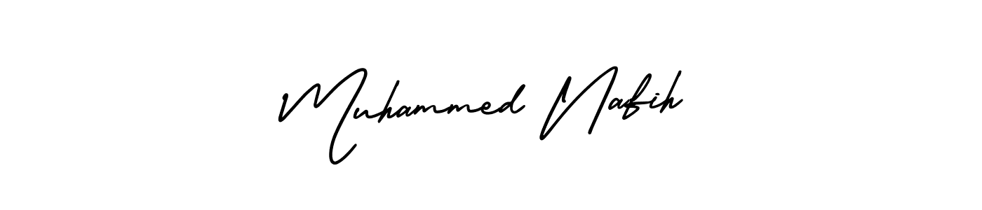 Best and Professional Signature Style for Muhammed Nafih. AmerikaSignatureDemo-Regular Best Signature Style Collection. Muhammed Nafih signature style 3 images and pictures png