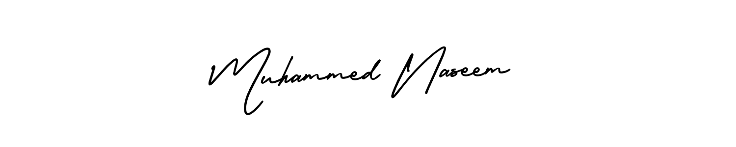 Also we have Muhammed Naseem name is the best signature style. Create professional handwritten signature collection using AmerikaSignatureDemo-Regular autograph style. Muhammed Naseem signature style 3 images and pictures png