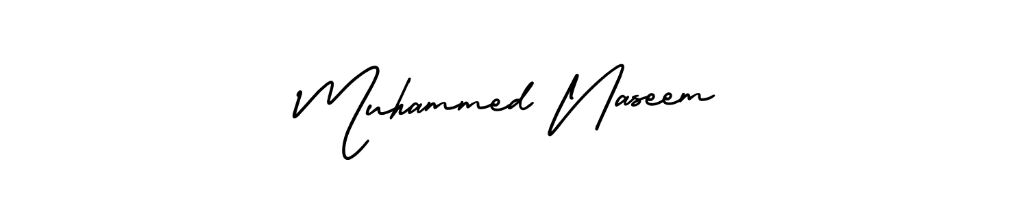 Also we have Muhammed Naseem name is the best signature style. Create professional handwritten signature collection using AmerikaSignatureDemo-Regular autograph style. Muhammed Naseem signature style 3 images and pictures png