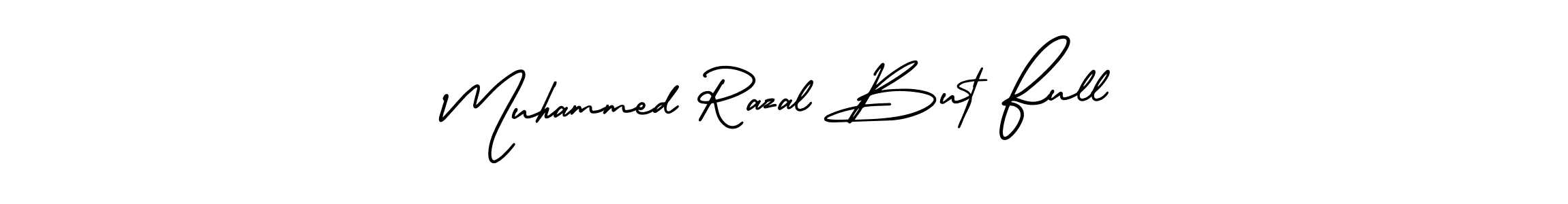 Also we have Muhammed Razal But Full name is the best signature style. Create professional handwritten signature collection using AmerikaSignatureDemo-Regular autograph style. Muhammed Razal But Full signature style 3 images and pictures png