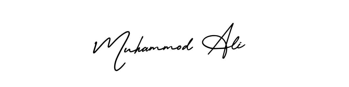 Use a signature maker to create a handwritten signature online. With this signature software, you can design (AmerikaSignatureDemo-Regular) your own signature for name Muhammod Ali. Muhammod Ali signature style 3 images and pictures png