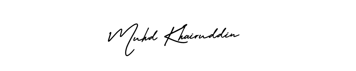 AmerikaSignatureDemo-Regular is a professional signature style that is perfect for those who want to add a touch of class to their signature. It is also a great choice for those who want to make their signature more unique. Get Muhd Khairuddin name to fancy signature for free. Muhd Khairuddin signature style 3 images and pictures png