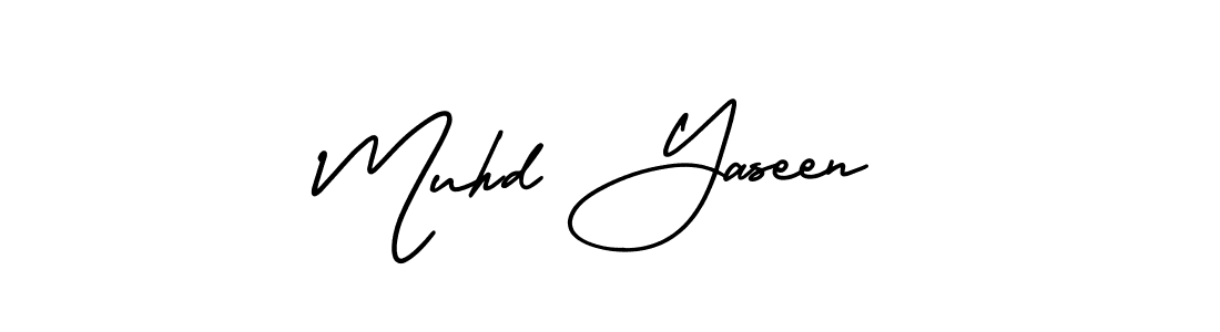 AmerikaSignatureDemo-Regular is a professional signature style that is perfect for those who want to add a touch of class to their signature. It is also a great choice for those who want to make their signature more unique. Get Muhd Yaseen name to fancy signature for free. Muhd Yaseen signature style 3 images and pictures png