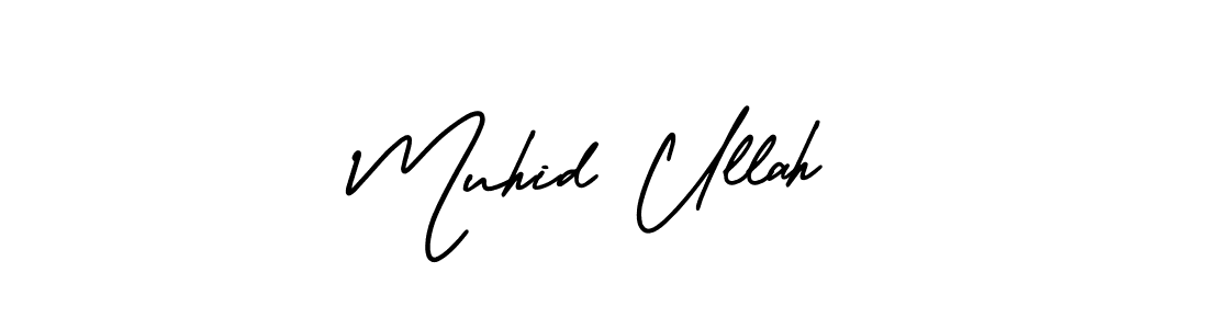 Also we have Muhid Ullah name is the best signature style. Create professional handwritten signature collection using AmerikaSignatureDemo-Regular autograph style. Muhid Ullah signature style 3 images and pictures png