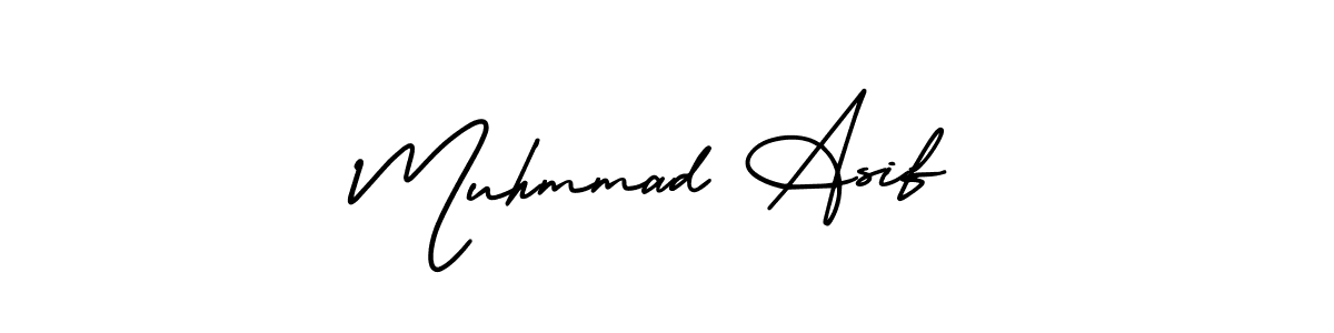 Best and Professional Signature Style for Muhmmad Asif. AmerikaSignatureDemo-Regular Best Signature Style Collection. Muhmmad Asif signature style 3 images and pictures png