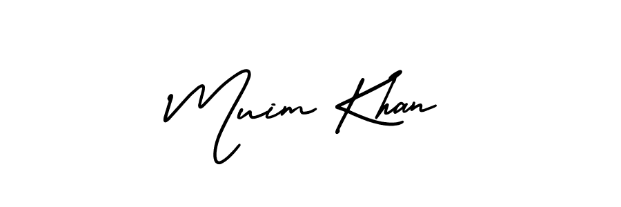 Make a short Muim Khan signature style. Manage your documents anywhere anytime using AmerikaSignatureDemo-Regular. Create and add eSignatures, submit forms, share and send files easily. Muim Khan signature style 3 images and pictures png