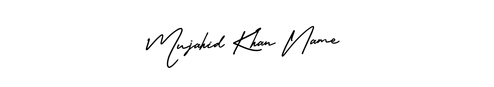 You can use this online signature creator to create a handwritten signature for the name Mujahid Khan Name. This is the best online autograph maker. Mujahid Khan Name signature style 3 images and pictures png