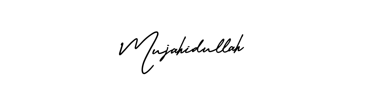 if you are searching for the best signature style for your name Mujahidullah. so please give up your signature search. here we have designed multiple signature styles  using AmerikaSignatureDemo-Regular. Mujahidullah signature style 3 images and pictures png