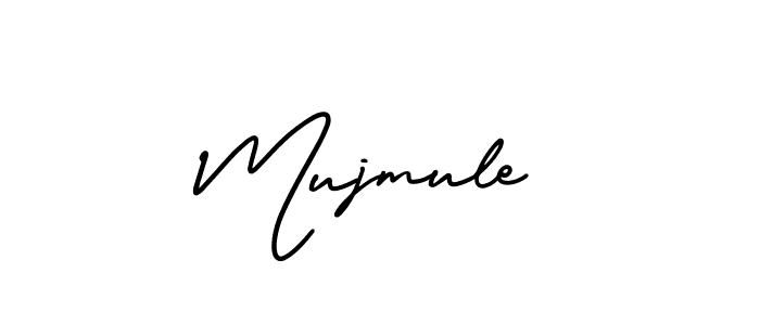 Similarly AmerikaSignatureDemo-Regular is the best handwritten signature design. Signature creator online .You can use it as an online autograph creator for name Mujmule. Mujmule signature style 3 images and pictures png