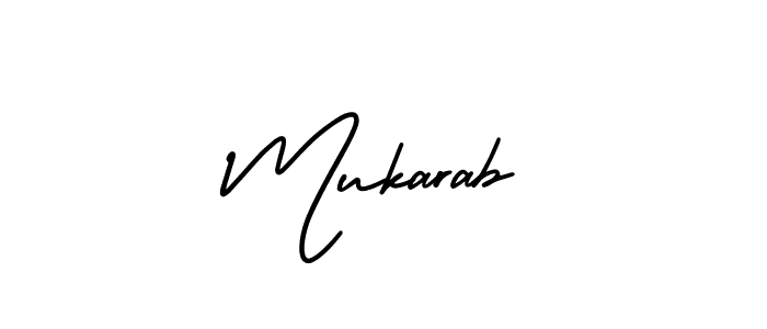Check out images of Autograph of Mukarab name. Actor Mukarab Signature Style. AmerikaSignatureDemo-Regular is a professional sign style online. Mukarab signature style 3 images and pictures png