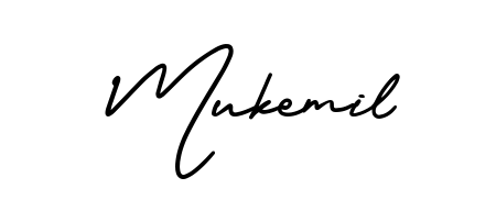 How to Draw Mukemil signature style? AmerikaSignatureDemo-Regular is a latest design signature styles for name Mukemil. Mukemil signature style 3 images and pictures png