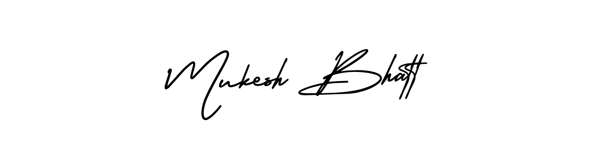 AmerikaSignatureDemo-Regular is a professional signature style that is perfect for those who want to add a touch of class to their signature. It is also a great choice for those who want to make their signature more unique. Get Mukesh Bhatt name to fancy signature for free. Mukesh Bhatt signature style 3 images and pictures png