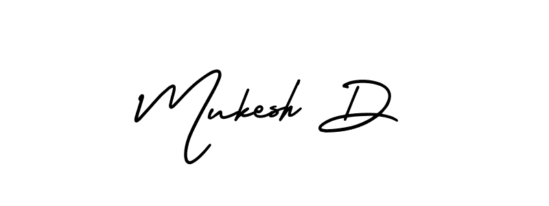 You can use this online signature creator to create a handwritten signature for the name Mukesh D. This is the best online autograph maker. Mukesh D signature style 3 images and pictures png