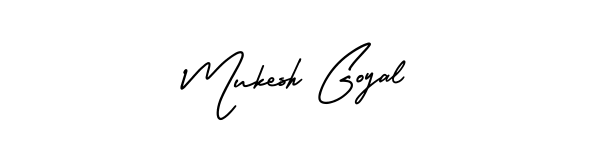 Best and Professional Signature Style for Mukesh Goyal. AmerikaSignatureDemo-Regular Best Signature Style Collection. Mukesh Goyal signature style 3 images and pictures png