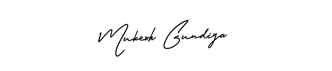 You can use this online signature creator to create a handwritten signature for the name Mukesh Gundiya. This is the best online autograph maker. Mukesh Gundiya signature style 3 images and pictures png