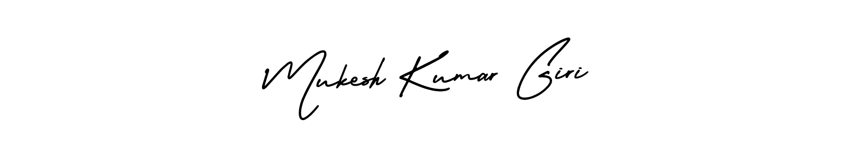Also You can easily find your signature by using the search form. We will create Mukesh Kumar Giri name handwritten signature images for you free of cost using AmerikaSignatureDemo-Regular sign style. Mukesh Kumar Giri signature style 3 images and pictures png