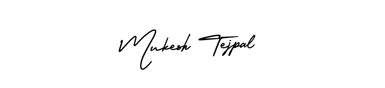 if you are searching for the best signature style for your name Mukesh Tejpal. so please give up your signature search. here we have designed multiple signature styles  using AmerikaSignatureDemo-Regular. Mukesh Tejpal signature style 3 images and pictures png