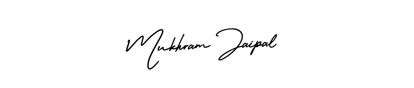 Make a beautiful signature design for name Mukhram Jaipal. Use this online signature maker to create a handwritten signature for free. Mukhram Jaipal signature style 3 images and pictures png