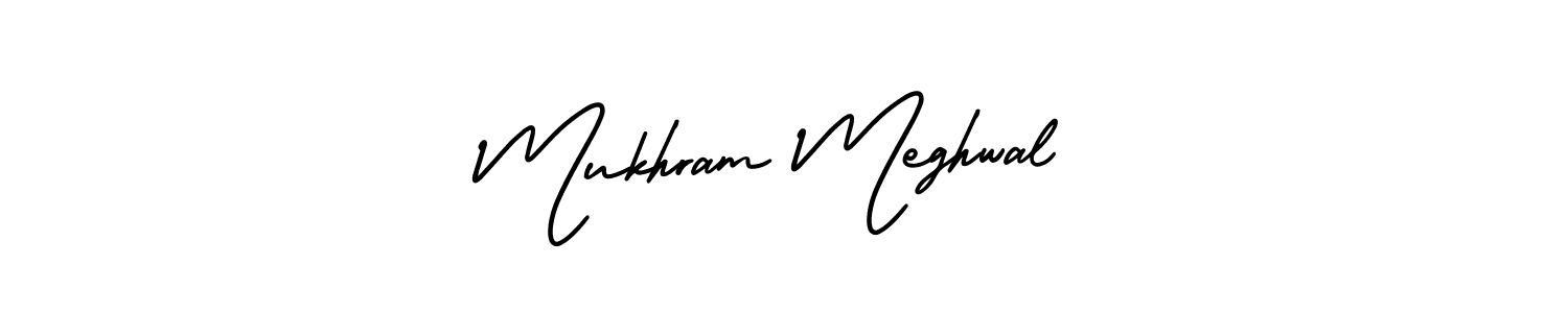 Once you've used our free online signature maker to create your best signature AmerikaSignatureDemo-Regular style, it's time to enjoy all of the benefits that Mukhram Meghwal name signing documents. Mukhram Meghwal signature style 3 images and pictures png