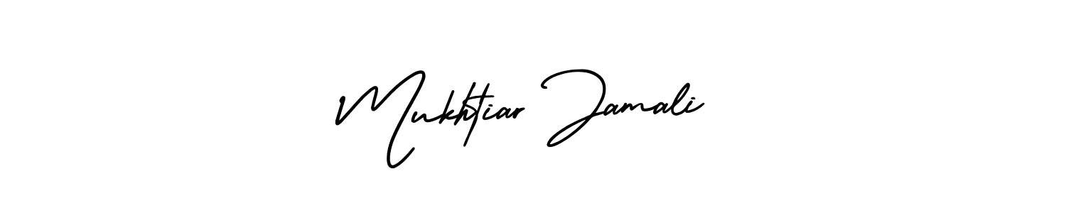 Make a beautiful signature design for name Mukhtiar Jamali. Use this online signature maker to create a handwritten signature for free. Mukhtiar Jamali signature style 3 images and pictures png