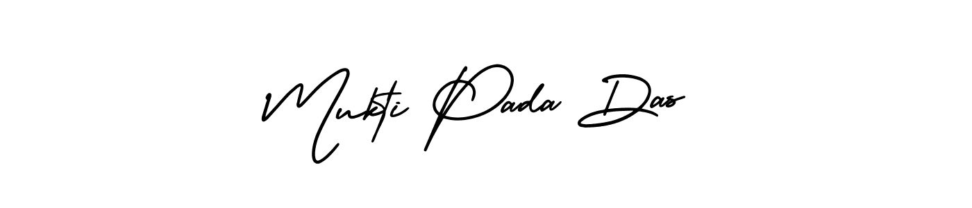 Make a beautiful signature design for name Mukti Pada Das. Use this online signature maker to create a handwritten signature for free. Mukti Pada Das signature style 3 images and pictures png