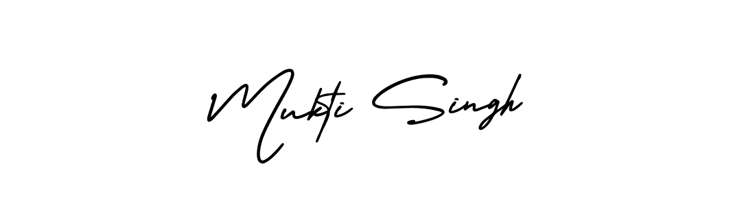 How to Draw Mukti Singh signature style? AmerikaSignatureDemo-Regular is a latest design signature styles for name Mukti Singh. Mukti Singh signature style 3 images and pictures png