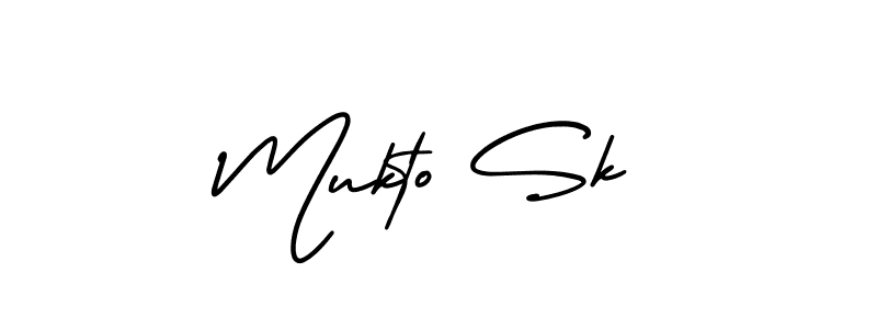 Here are the top 10 professional signature styles for the name Mukto Sk. These are the best autograph styles you can use for your name. Mukto Sk signature style 3 images and pictures png