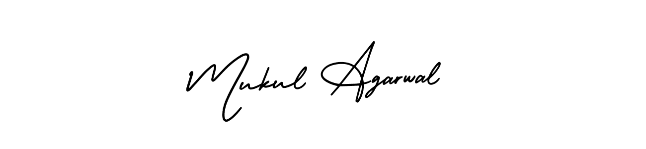 This is the best signature style for the Mukul Agarwal name. Also you like these signature font (AmerikaSignatureDemo-Regular). Mix name signature. Mukul Agarwal signature style 3 images and pictures png