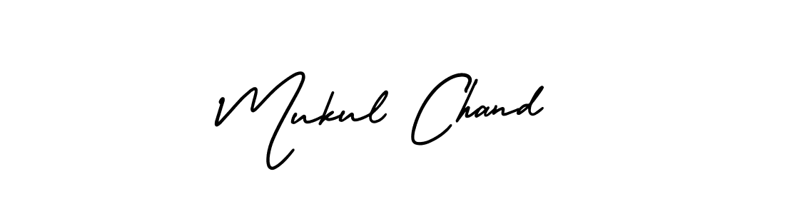 Mukul Chand stylish signature style. Best Handwritten Sign (AmerikaSignatureDemo-Regular) for my name. Handwritten Signature Collection Ideas for my name Mukul Chand. Mukul Chand signature style 3 images and pictures png