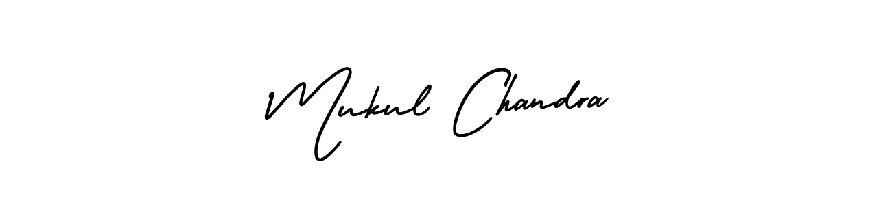Create a beautiful signature design for name Mukul Chandra. With this signature (AmerikaSignatureDemo-Regular) fonts, you can make a handwritten signature for free. Mukul Chandra signature style 3 images and pictures png