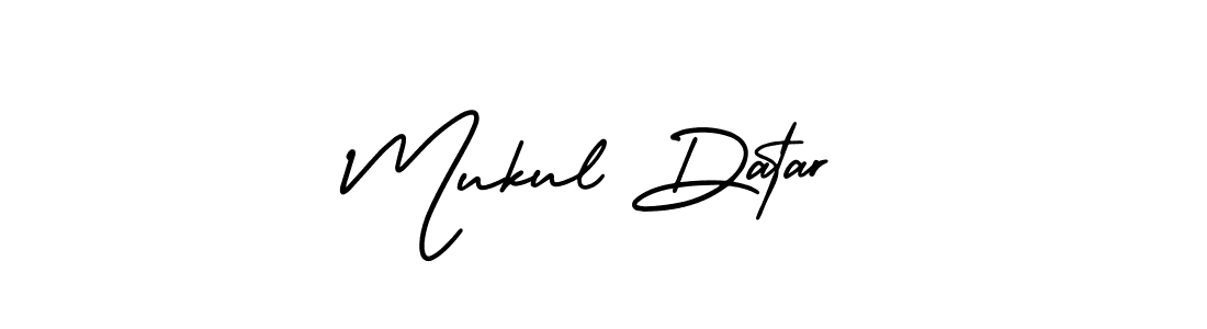 Once you've used our free online signature maker to create your best signature AmerikaSignatureDemo-Regular style, it's time to enjoy all of the benefits that Mukul Datar name signing documents. Mukul Datar signature style 3 images and pictures png