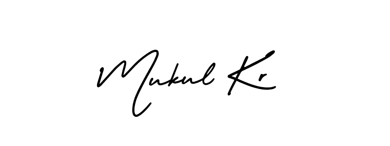 Also You can easily find your signature by using the search form. We will create Mukul Kr name handwritten signature images for you free of cost using AmerikaSignatureDemo-Regular sign style. Mukul Kr signature style 3 images and pictures png