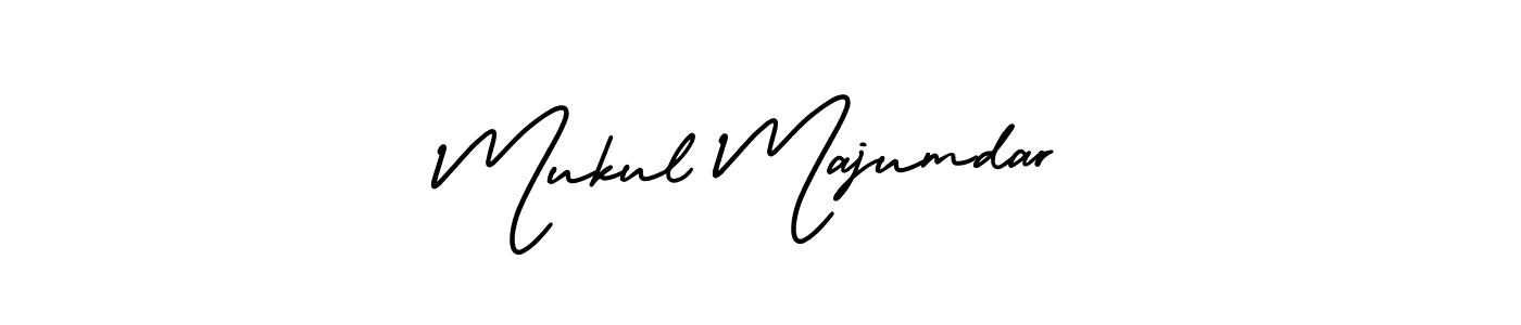 Create a beautiful signature design for name Mukul Majumdar. With this signature (AmerikaSignatureDemo-Regular) fonts, you can make a handwritten signature for free. Mukul Majumdar signature style 3 images and pictures png